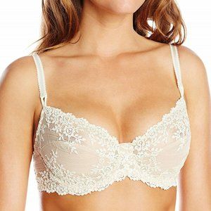 Wacoal Embrace Lace Underwire Bra Sand/Ivory Lace